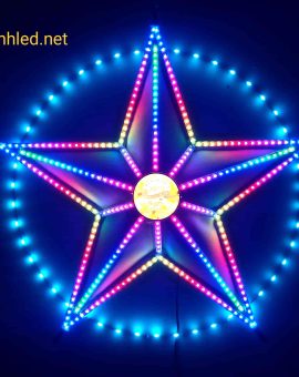 Ngôi sao led noel SL10TF 2812 85cm