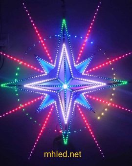 Ngôi sao led noel SL2TA8CDF8TF-2812-1.4m