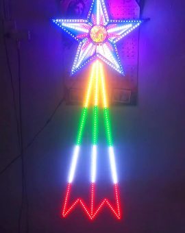 Ngôi sao led noel SC 3T 1.4m