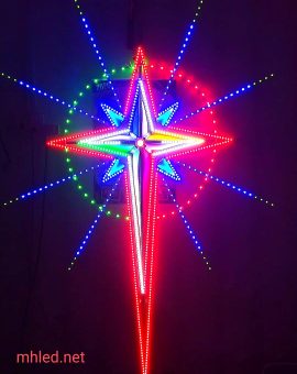 Ngôi sao led noel SL2TA8C8TF-RGB-2.1m