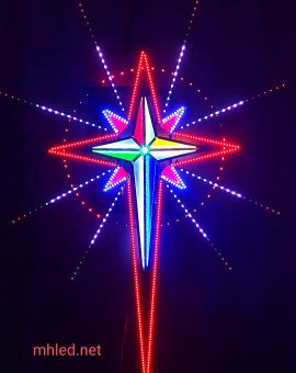 Ngôi sao led noel SP2L8C8TF-2.1m